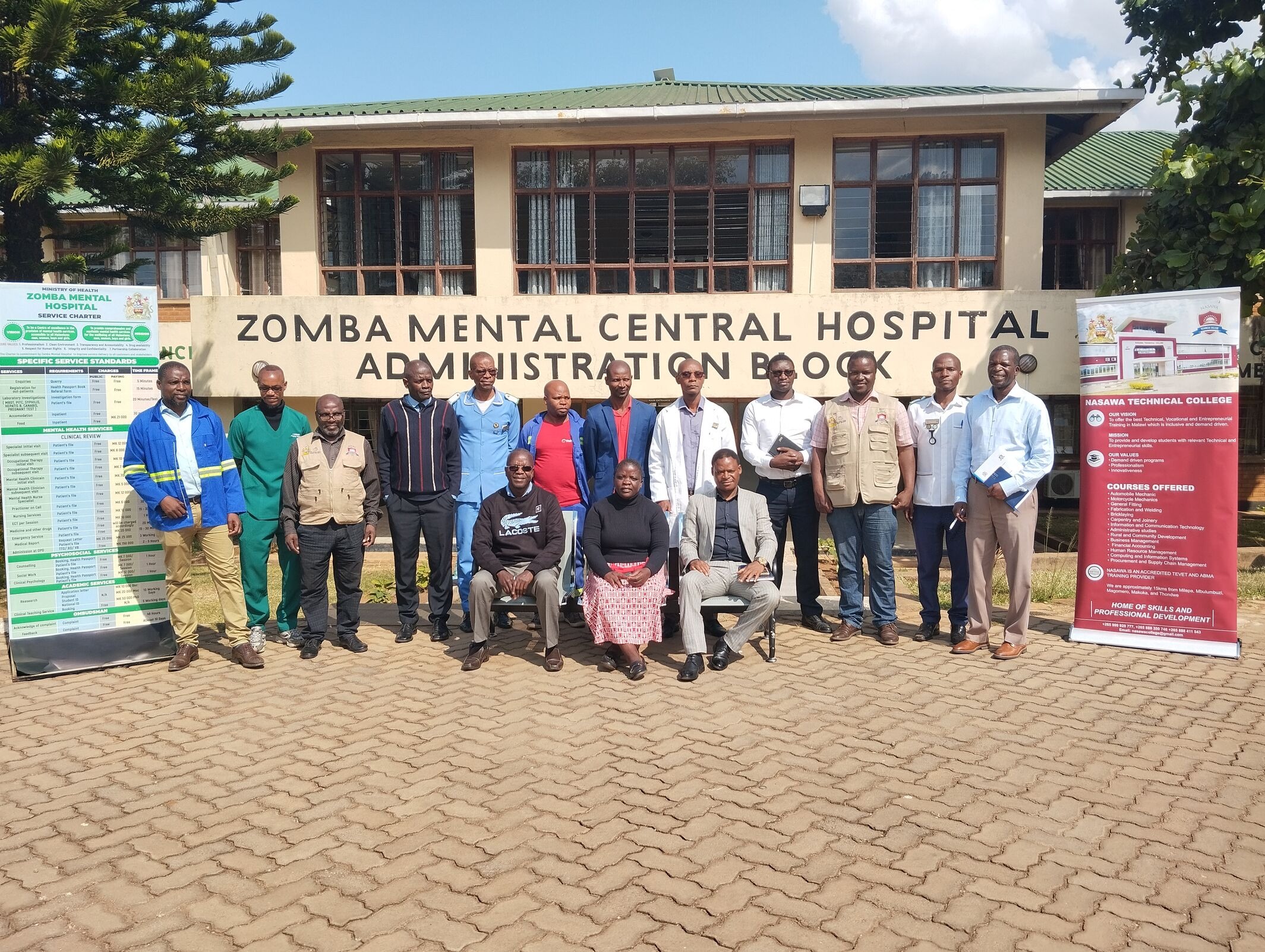Zomba Mental Hospital Signs MoU with Nasawa Technical College to Advance Vocational Rehabilitation